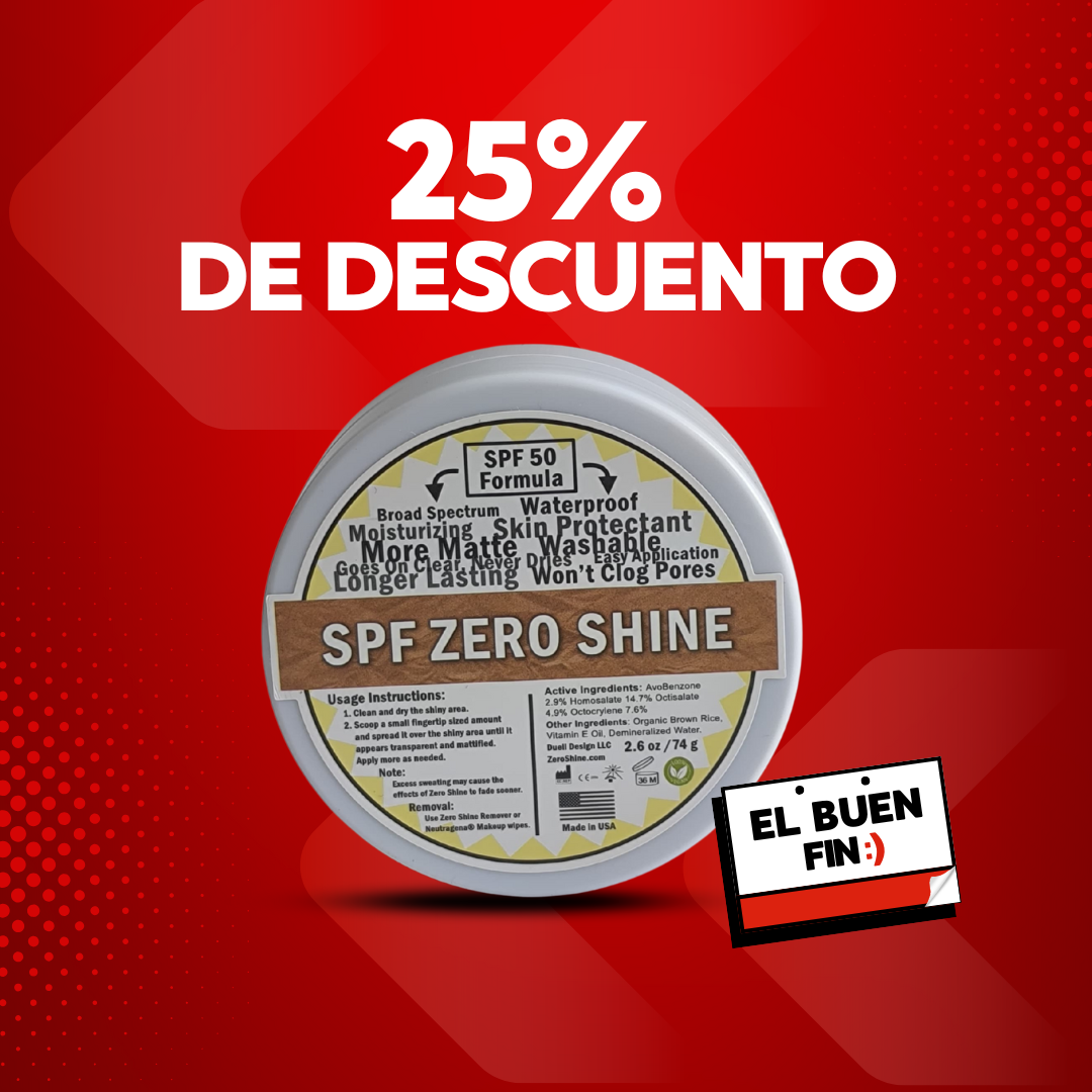 -25% de Descuento + Envío Exprés Gratis en la compra de 2 Zero Shine en todo 🇲🇽