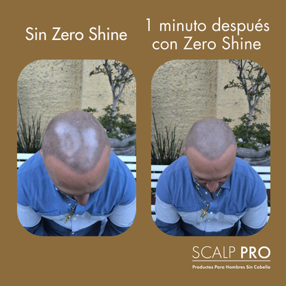1 Zero Shine: Elimina el Brillo y Protege tu Cabeza del Sol Al Instante.